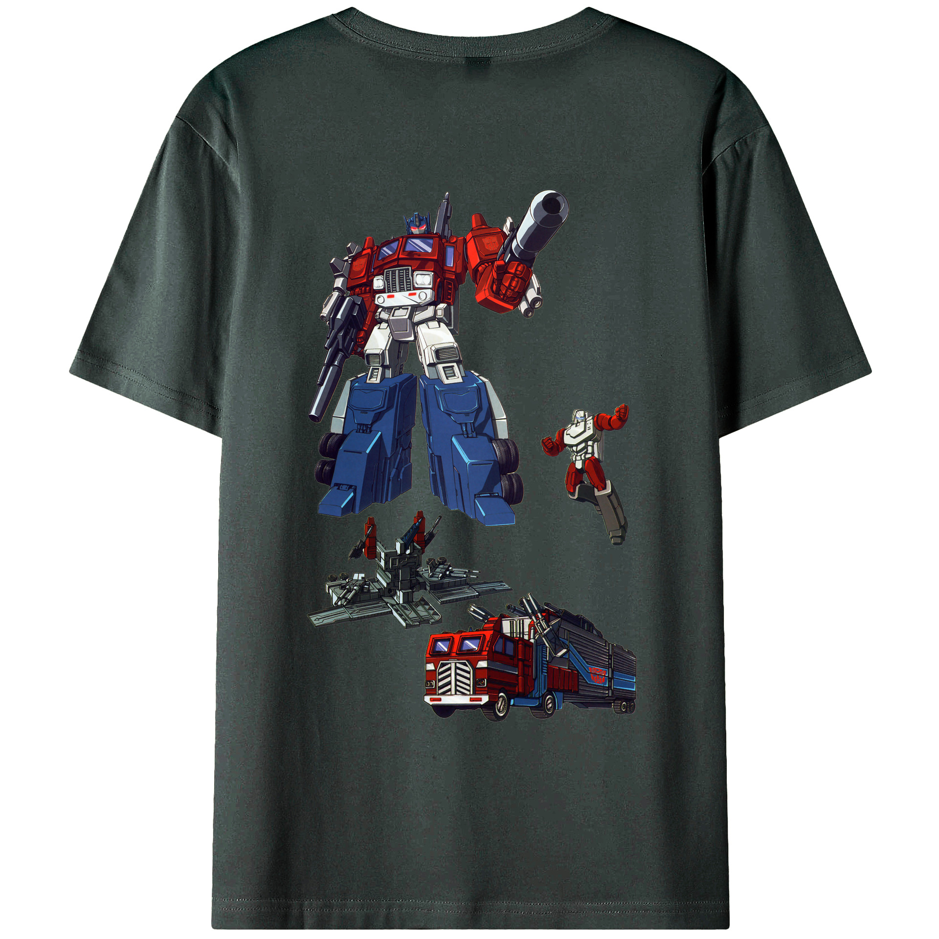 （画像用）  綿100％ メンズ半袖Tシャツ（バックプリント） 通気性